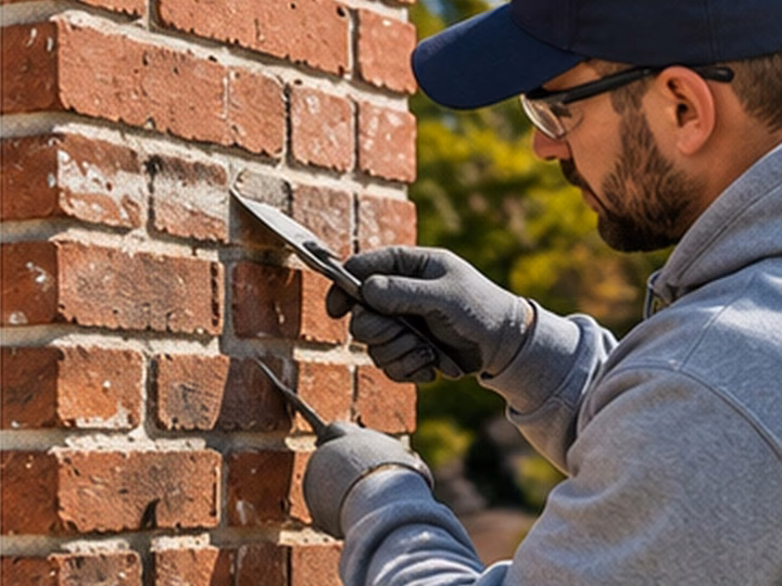 Chimney Tuckpointing and Brick Repair