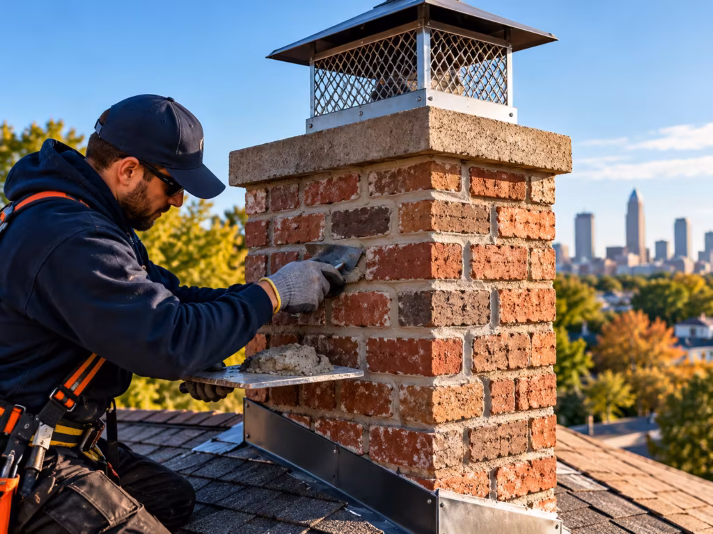 Residential chimney repair and restoration